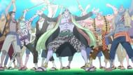 Various Fish-Men as seen in the series' anime (Image via Toei Animation)